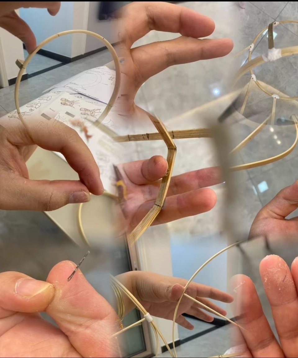 惊艳这个精巧龙灯她做了16天