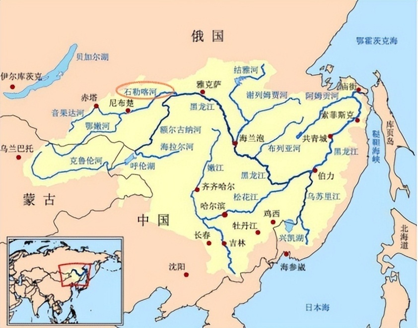 通古斯高原地图图片