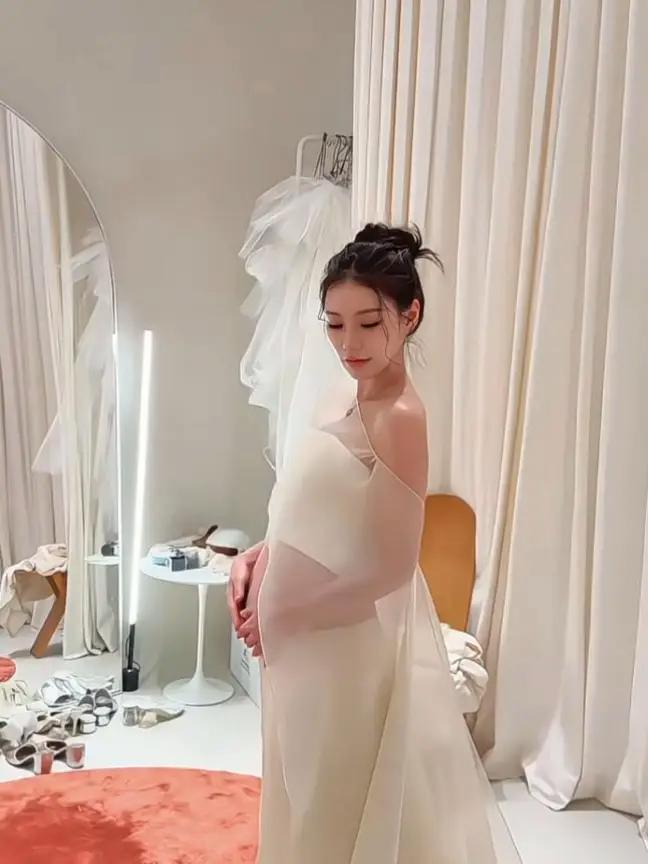 馬筱梅自曝懼怕生孩子！稱自己膽子挺小的，現在很緊張，畢竟是第一胎 - 