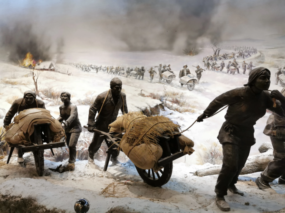 当年淮海战役的胜利不就是靠老乡们用这个推出来的吗?