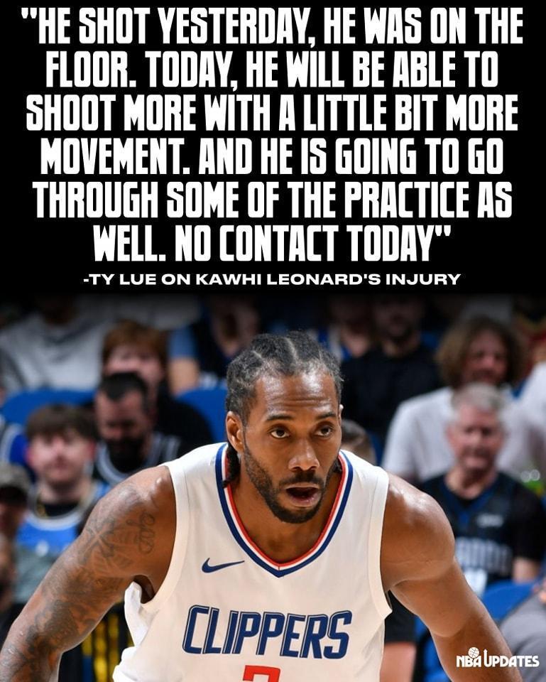 曝莱昂纳德无缘g1!泰伦卢直言做两手准备 加内特喊话哈登接管快船