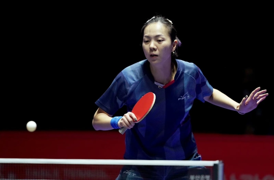 0法国晋级决赛,华裔选手袁嘉楠赢陈梦一局