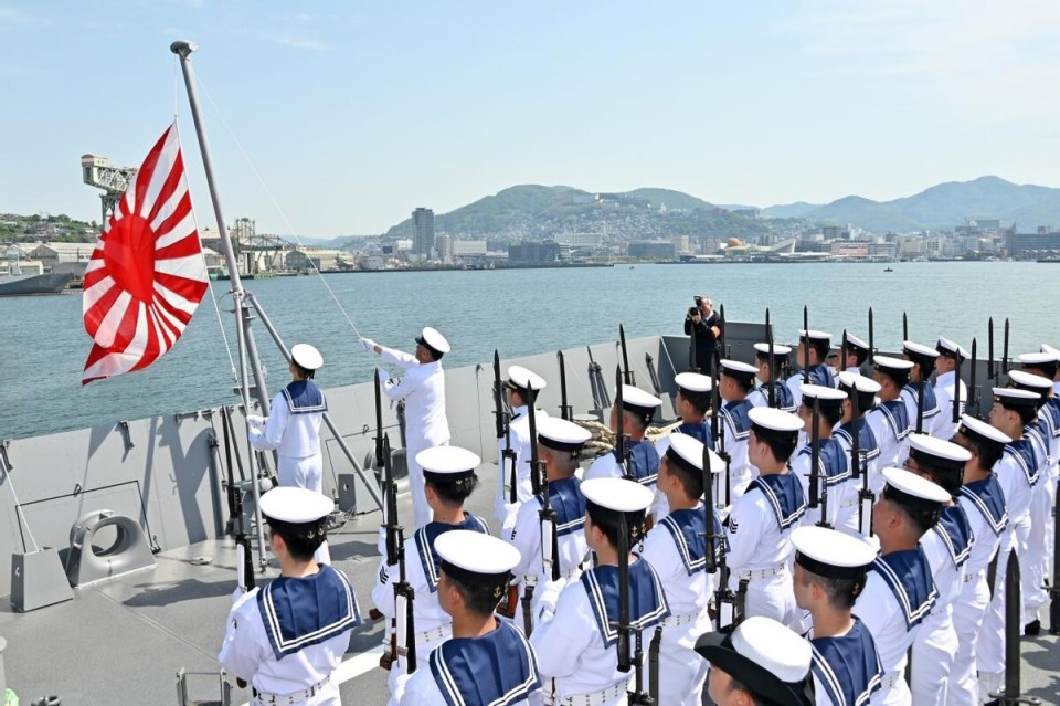 日本海上自卫队第五艘最上级护卫舰正式服役 比原定计划晚了5个月