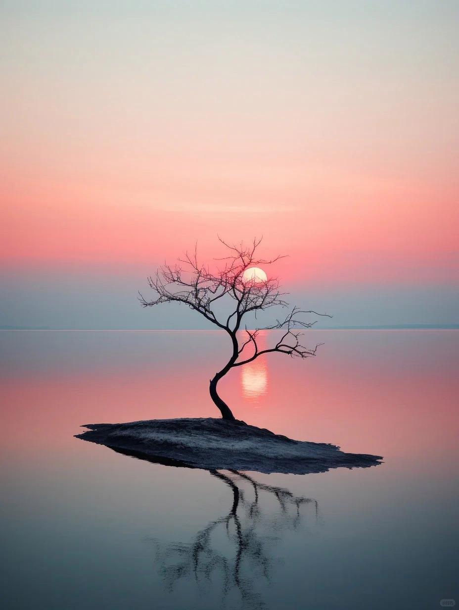 同云淡淡,微月昏昏.50句美景诗词,原来四言诗词也如此有诗意