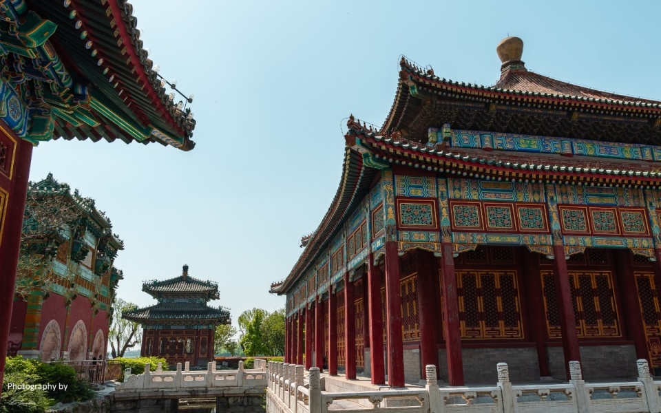 初夏游北海公园