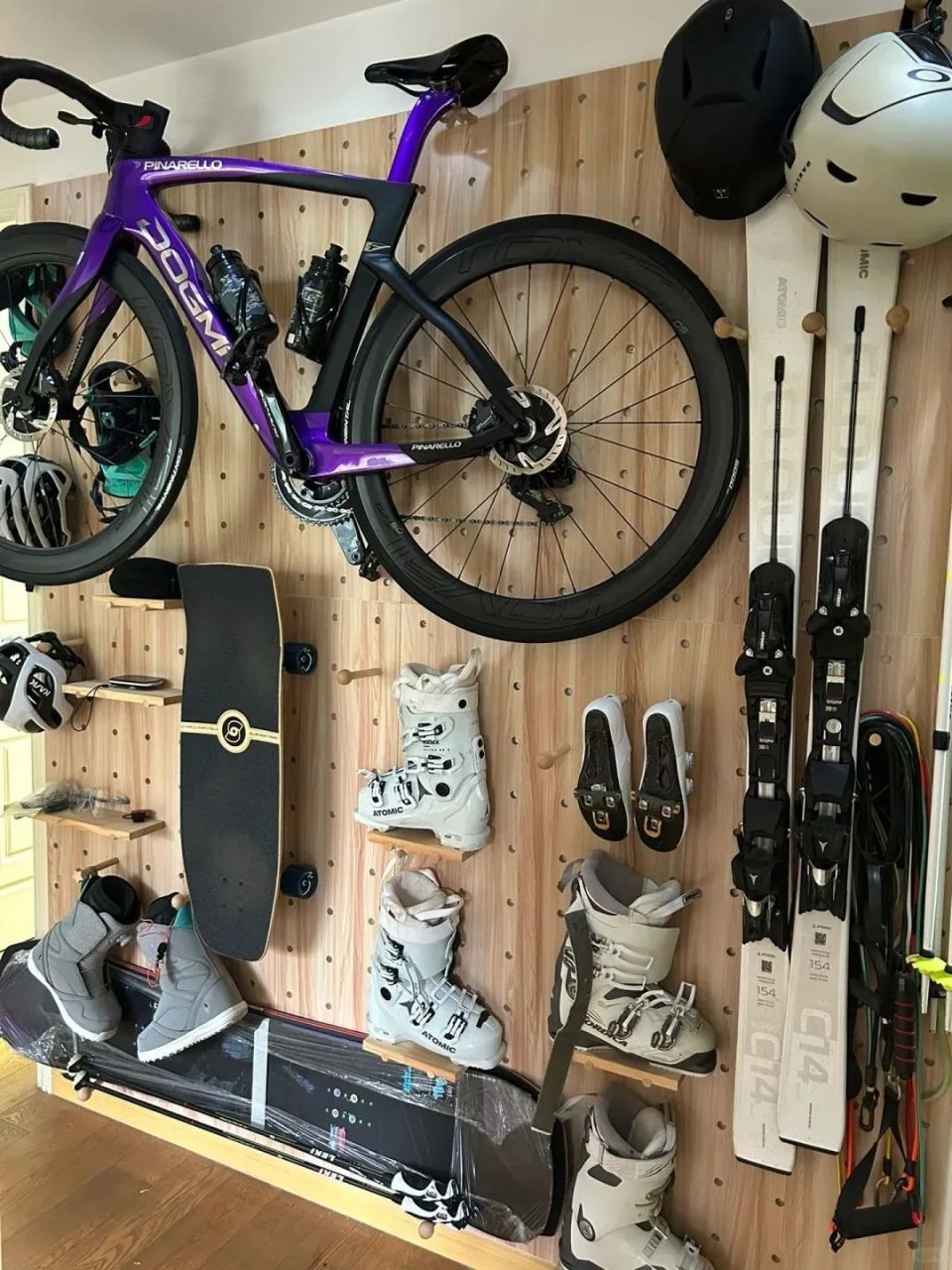 装备收纳墙,当代户外玩家的"不动产"