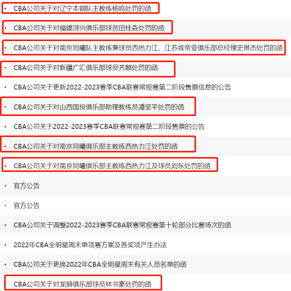 CBA第二阶段共罚款109万！累计9人被处罚，禁赛16场＋罚款109万房山五中地址2022已更新(网易/腾讯)