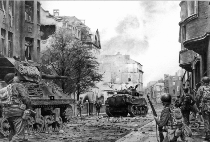 战争末期鲜为人知的德军胜仗——许特根森林战役