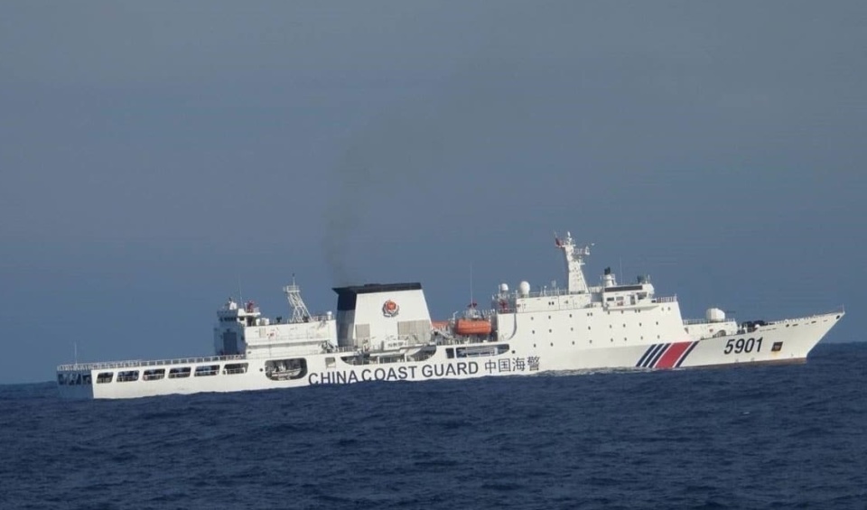 昭和天皇全艦 重塑南海秩序大陸「怪物級」海警船5901威懾策略曝行蹤