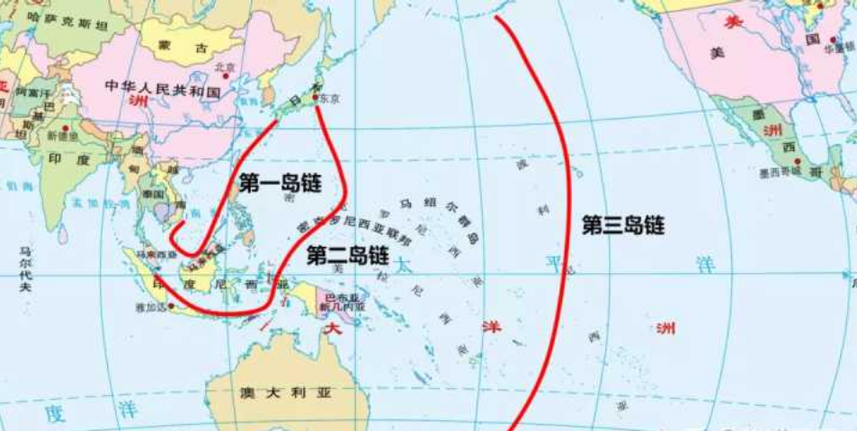 现如今,中国已经有了突破第一岛链的迹象,甚至于第二岛链估计也悬之又