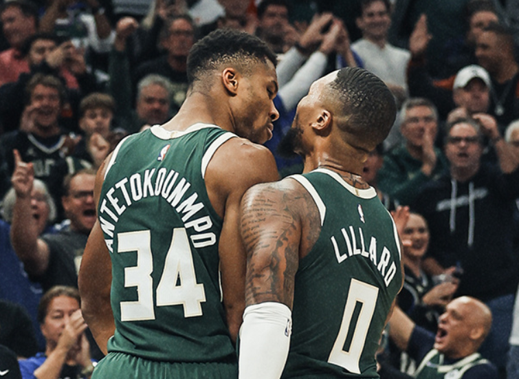 字母哥大号三双,雄鹿三巨头87分欢迎老里弗斯!黑马终结8连胜_腾讯新闻