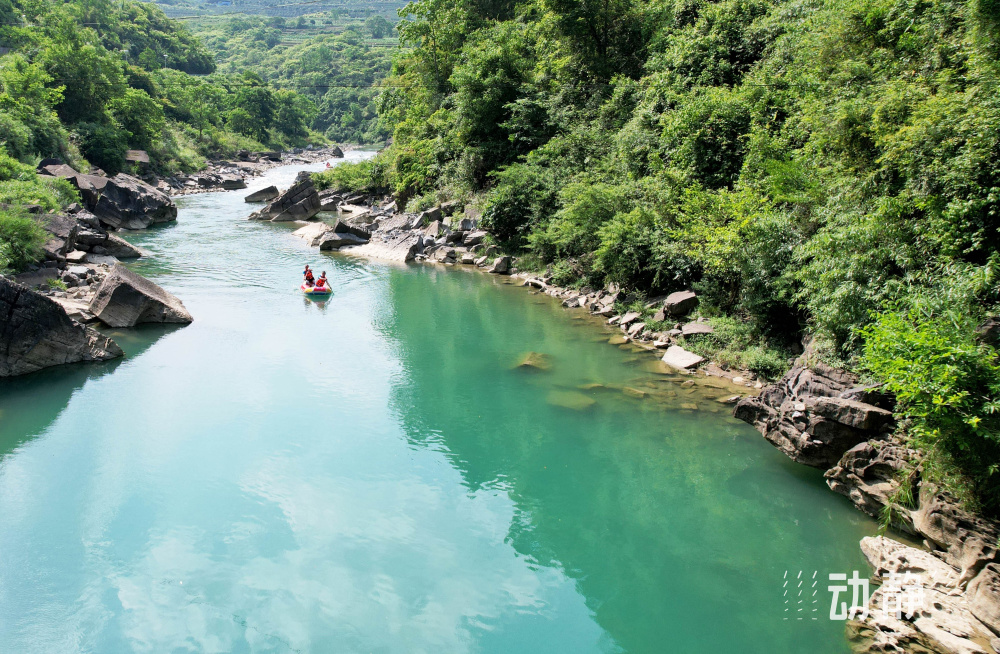 跑步 漂流!道真上线夏季旅游新玩法