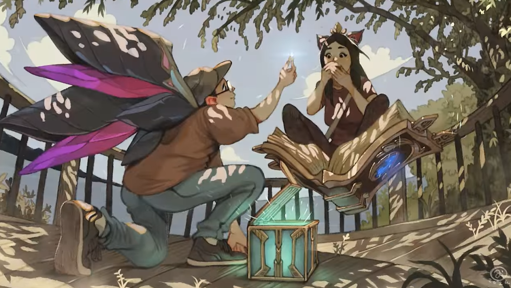 LOL十五周年爱情故事：她的卡莎，他的悠米