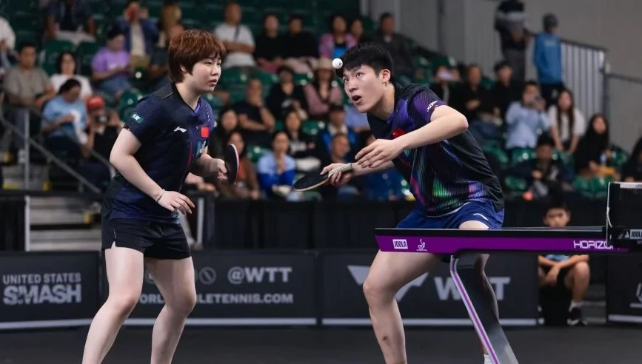 WTT美国大满贯：双打4强诞生！国乒6对组合晋级 力克松岛辉空/张本美和