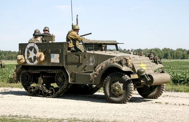 二戰裝甲運兵車盤點德軍的半履帶戰車應用最廣泛