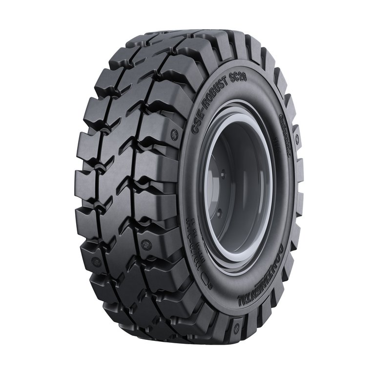 大陆集团在实心轮胎中使用回收炭黑