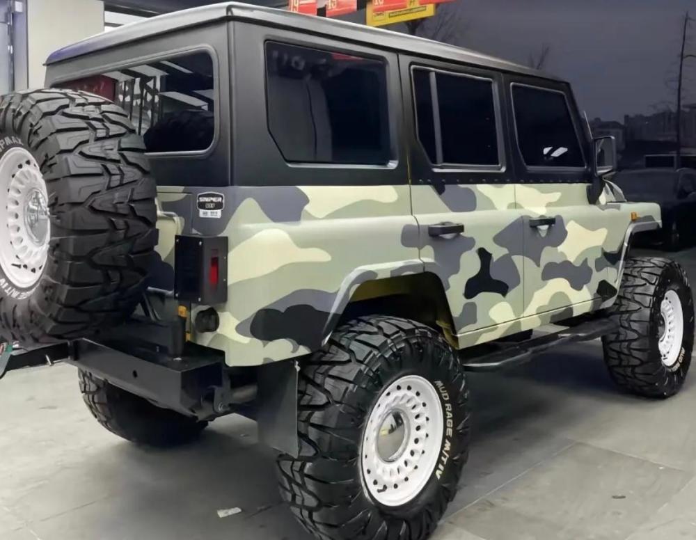 迷彩硬汉风痛改前非的北京212越野车在民企手里重放光芒