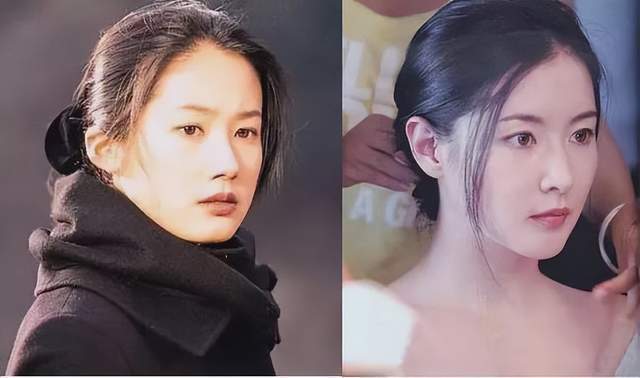 沈银河虽然气质温婉也是李英爱的前辈,但她的五官确实没有李英爱精致