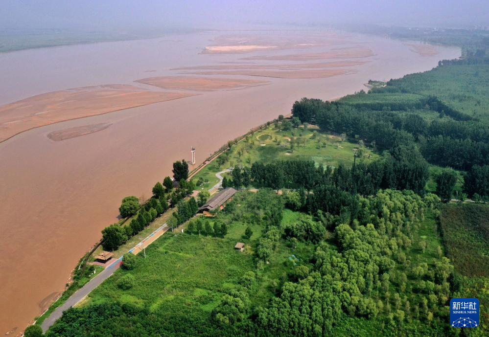 汾河河滩公园图片