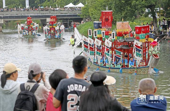 杭州蒋村龙舟奋楫迎端午