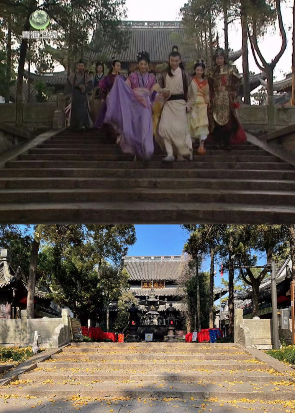 原版《上错花轿嫁对郎》在拍摄时采用的均是实景拍摄.