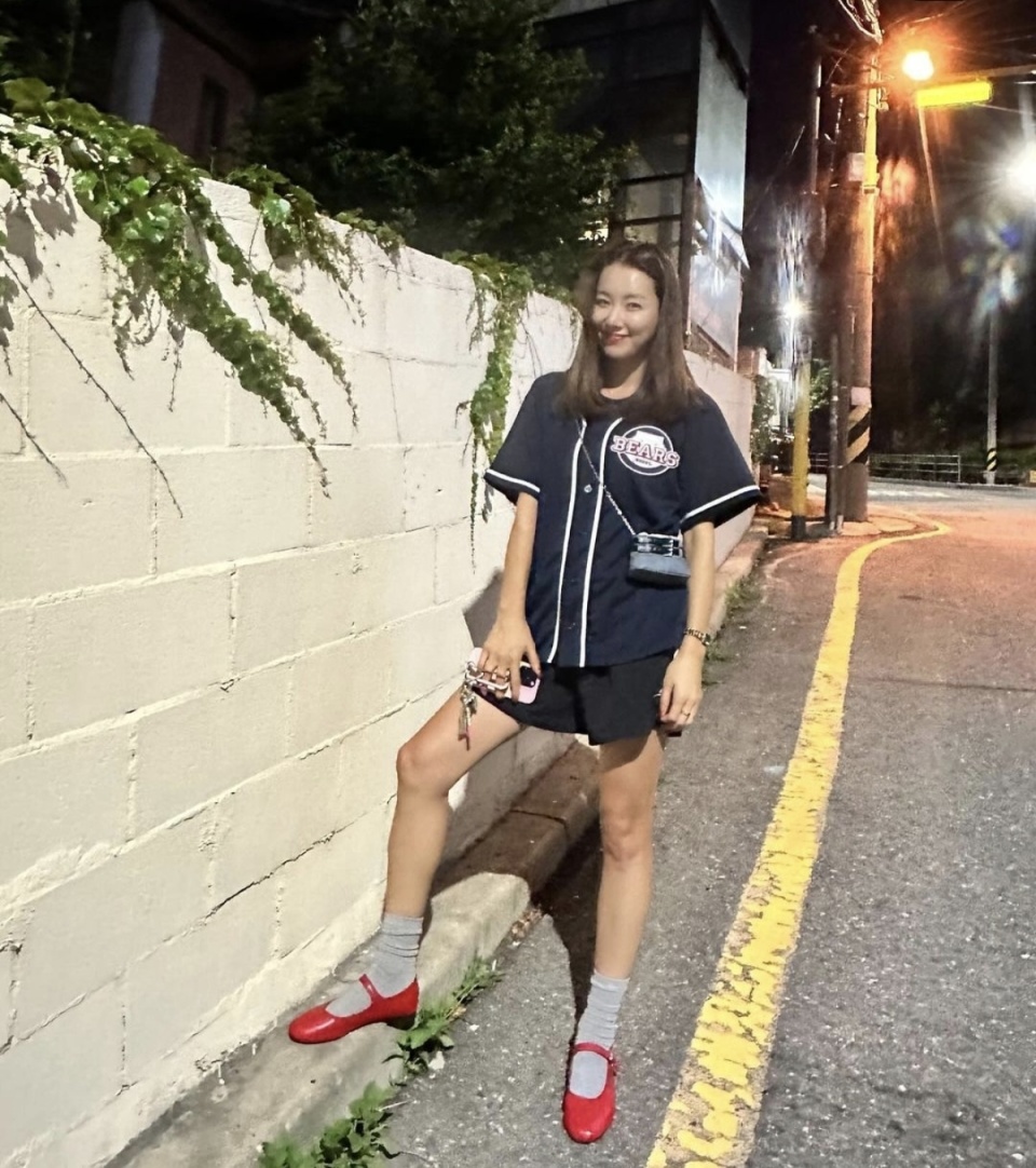 甜蜜夫妻档苏怡贤与丈夫印乔镇的调皮自拍