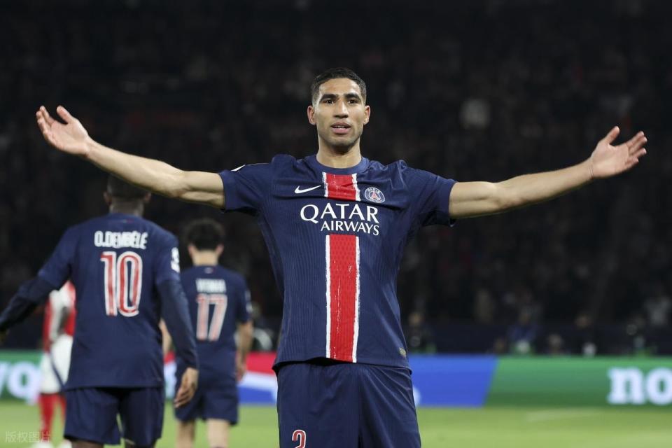 3-0，26岁阿什拉夫发威：无敌双响炮，率队反超马赛升至法甲第一