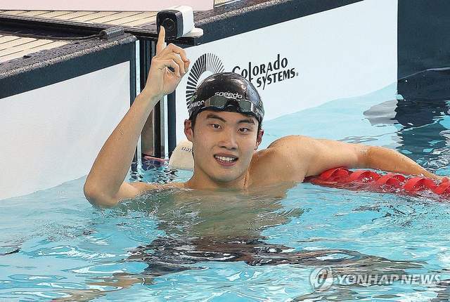 韩国游泳一哥再获巴黎奥运200自门票男子接力队成员也浮出水面