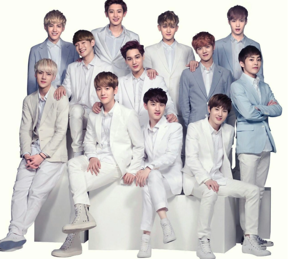 鹿晗曾经是韩国男团exo的一员,在团期间人气就很高,回国之后人气依旧