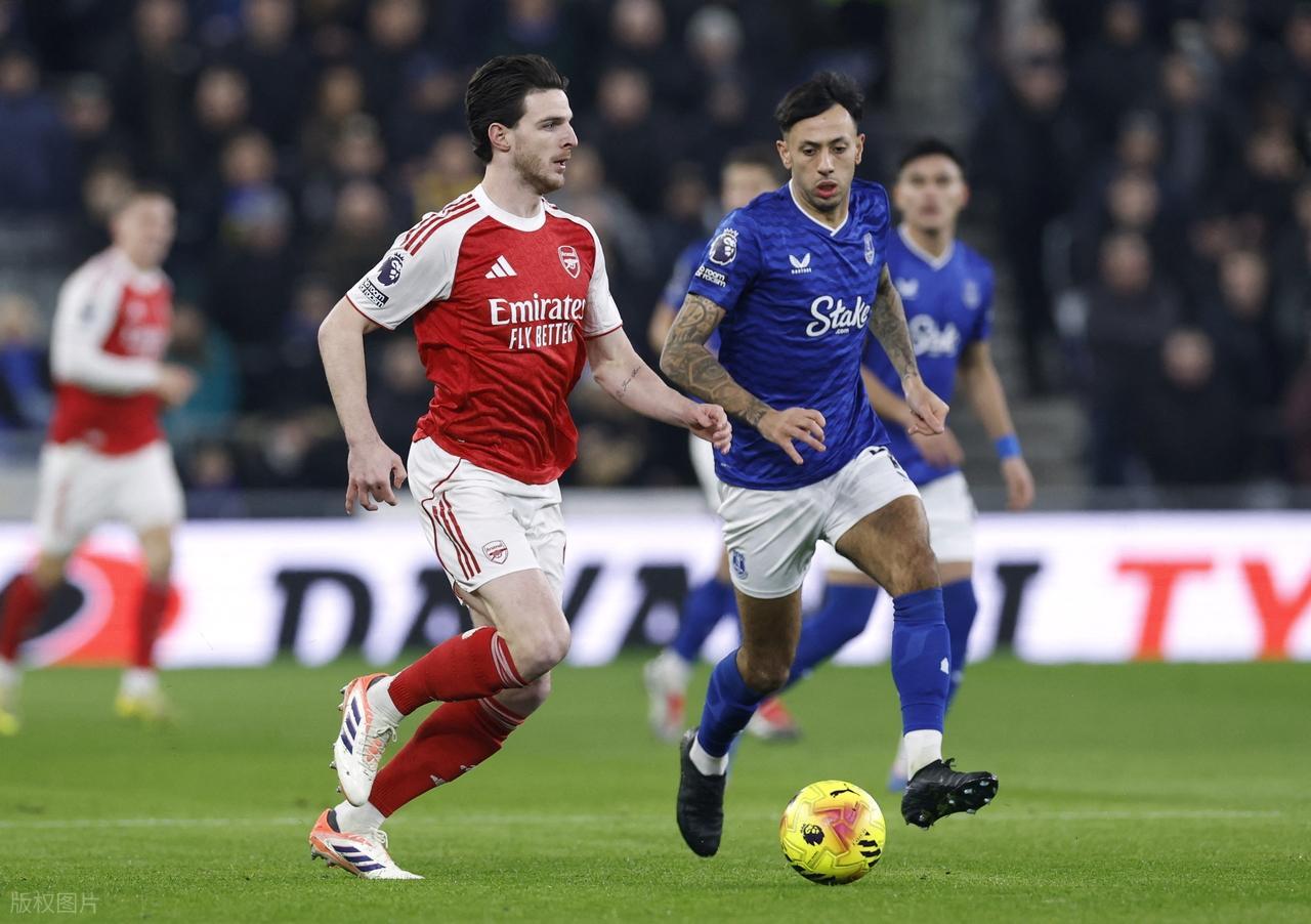 埃弗頓0-1阿森納，賽後評分：不是哲凱賴什第一，埃弗頓6號第一