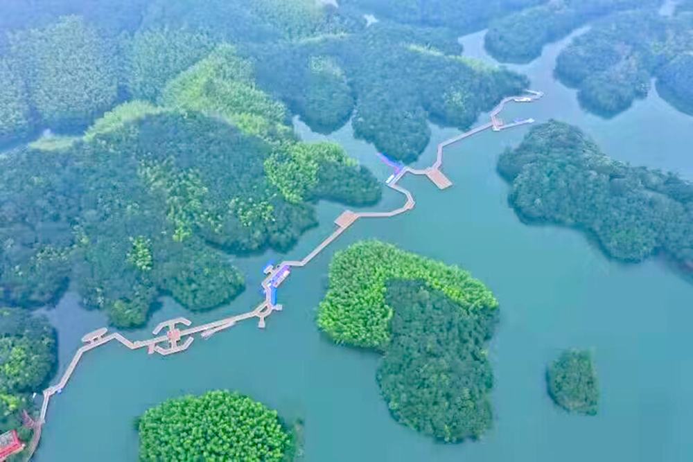 陆水湖风景区擦亮生态底色