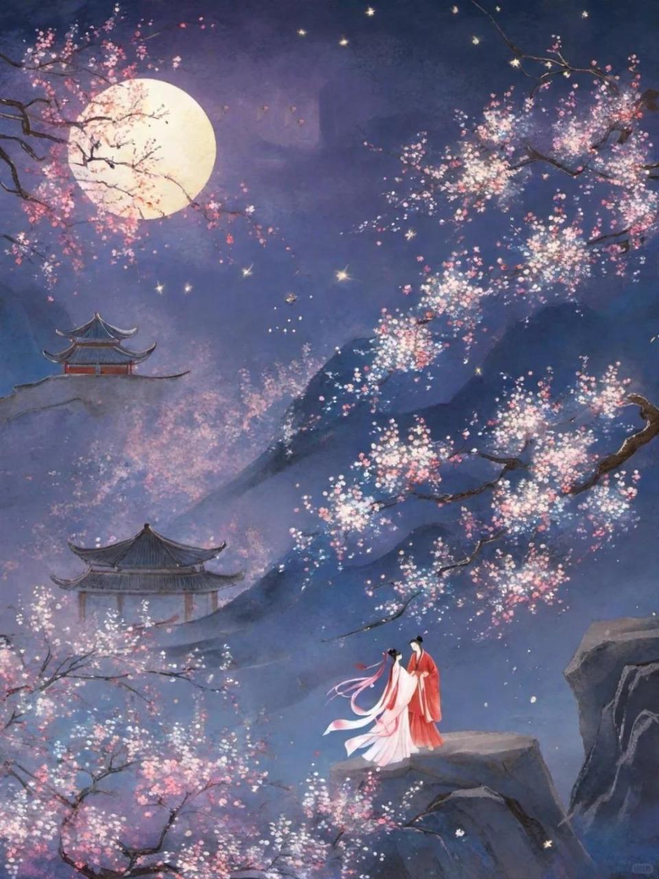 离人心上秋.28句一眼万年的神仙诗词,满满的灵气