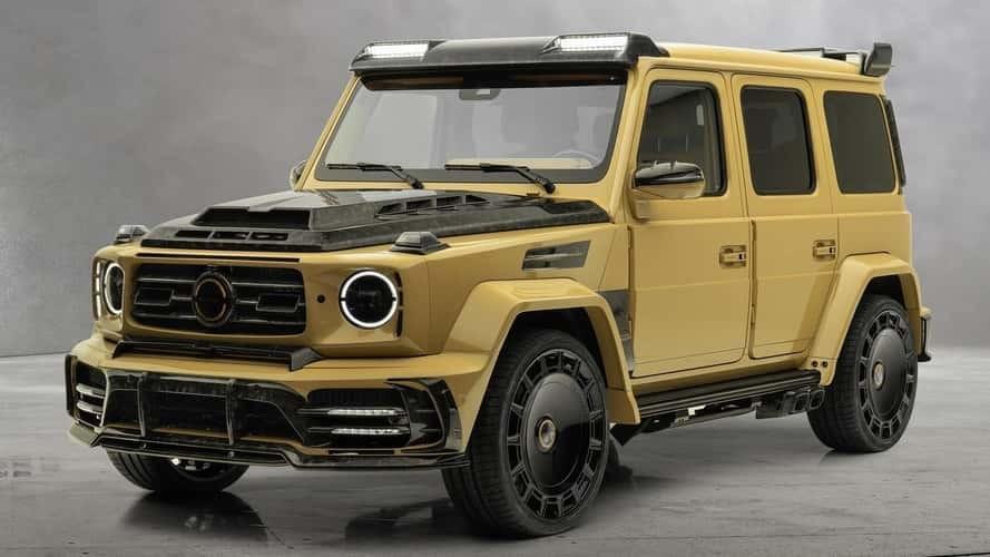 沙漠机甲mansory的梅赛德斯amg g63