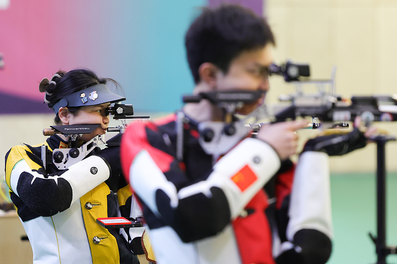 备战|中国射击队即将出征世界杯 训练场馆将新增设施为巴黎奥运做全面
