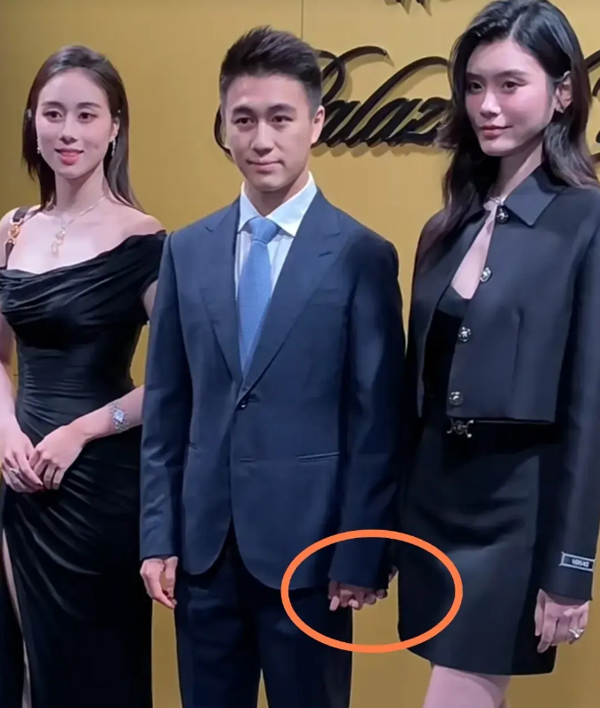 何猷君奚梦瑶夫妇恩爱亮相十指紧扣撒狗粮女方气场全开