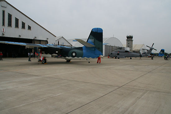 (台空军桃园基地)(关渡地区)北部演习区,既针对若干雷达站,防空阵地