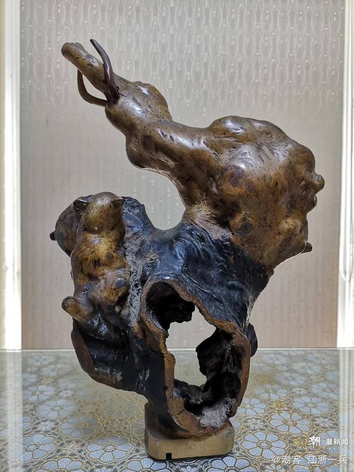 写点生活|岳父的根雕人生