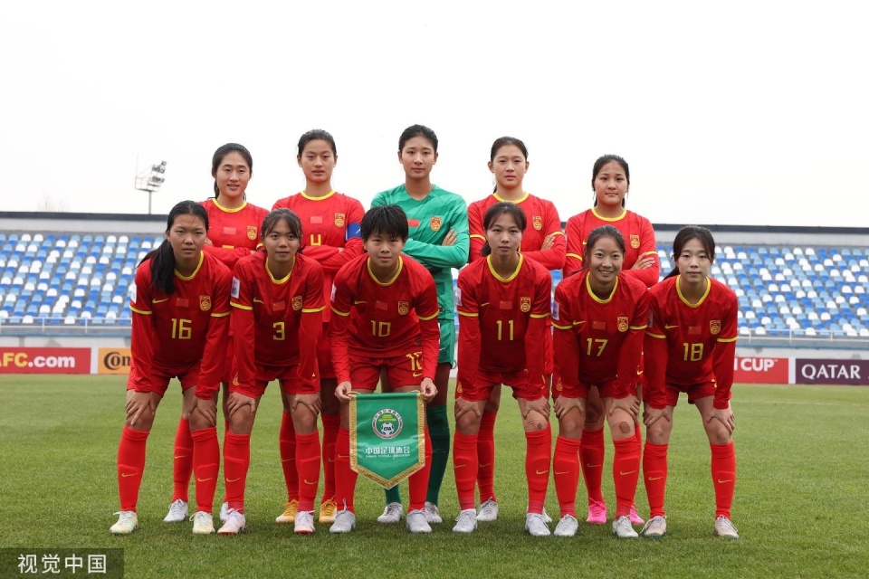 大胜被淘汰中国u20女足连续两届亚青赛小组出局6年无缘世青赛