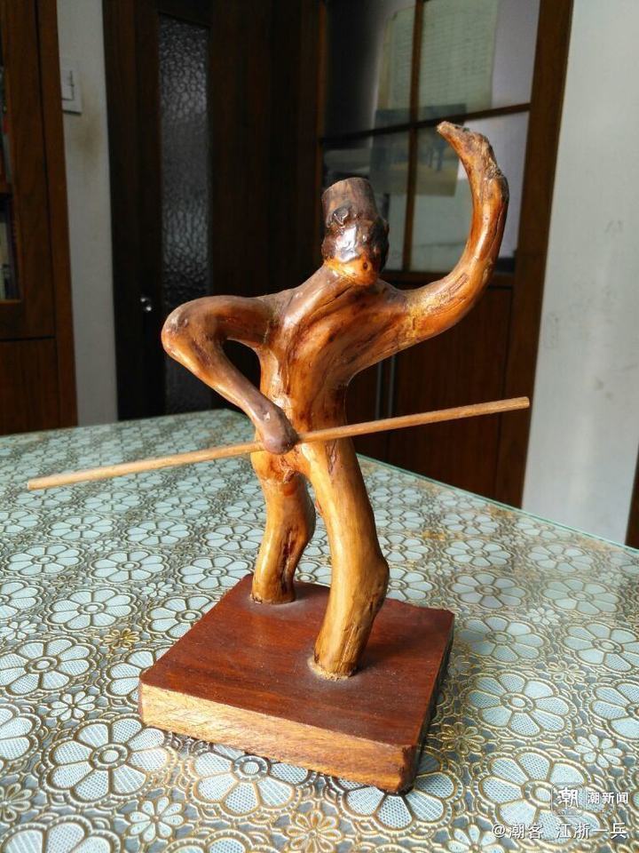 写点生活|岳父的根雕人生