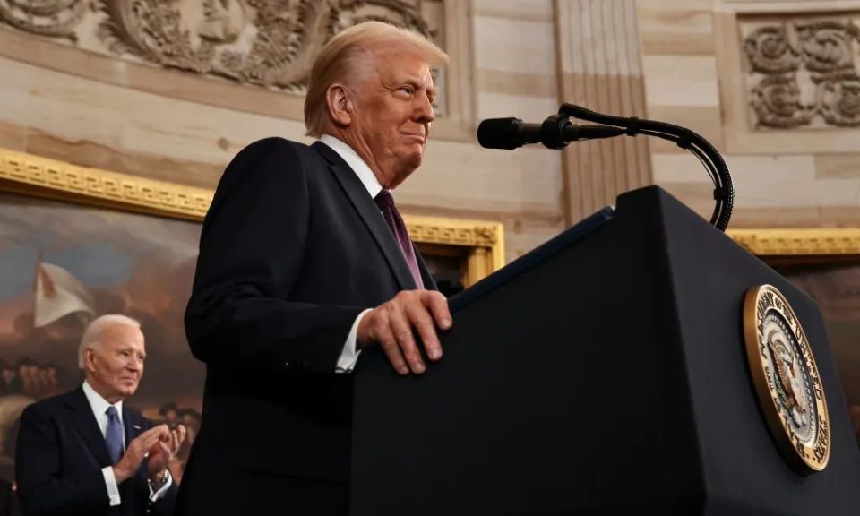 收紧移民、增加关税、压缩政府！唐纳德·特朗普总统的就职演说全文_腾讯新闻