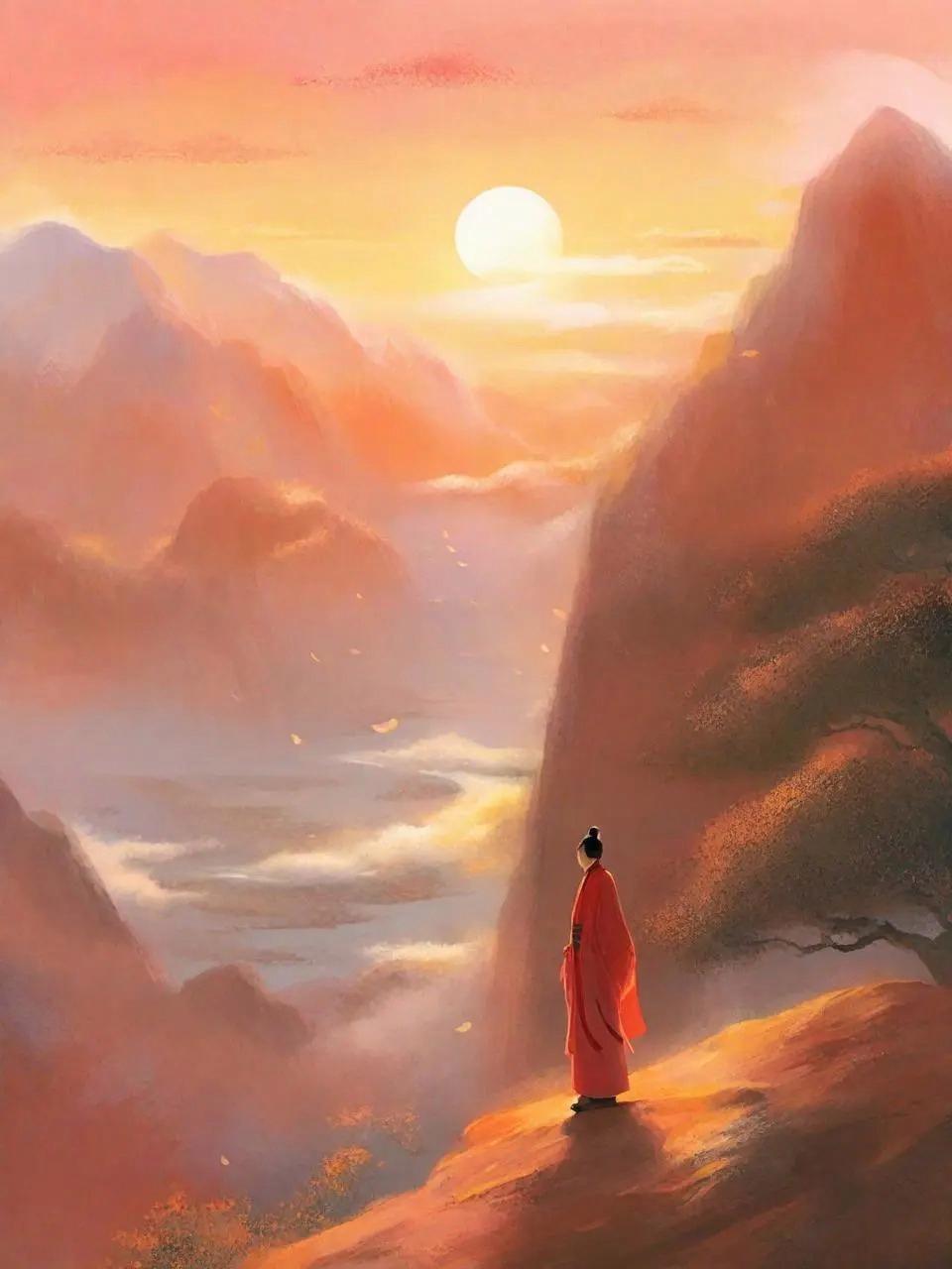 诗中"逍遥堂后千寻木,长送中宵风雨声"描绘了逍遥堂后的树木高耸入云