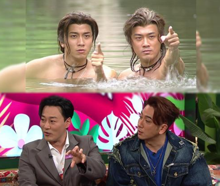 林峯吴卓羲齐返tvb,重温《大唐双龙传》河里洗澡一幕