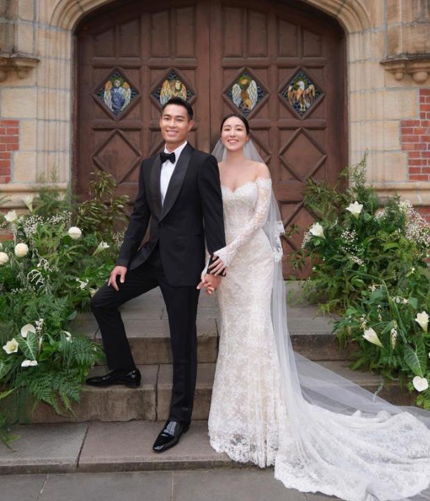 很多人都知道杨祐宁老婆melinda是圈外人,19年恋情就曝光的两个人感情