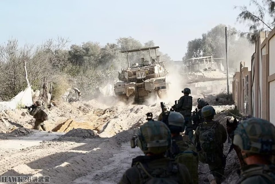 图说:以色列军队进攻加沙地带 通过官方照片都能看出哪些细节?