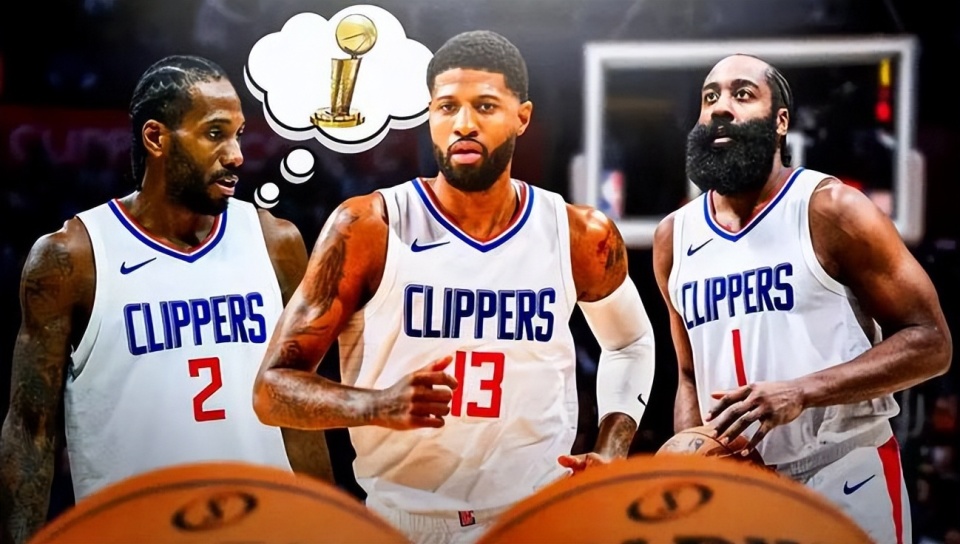 快船的氛围真好乔治再度称赞哈登和他一起搭档确实太舒服了