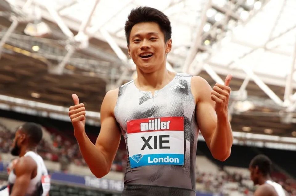 奥运四朝元老!#谢震业