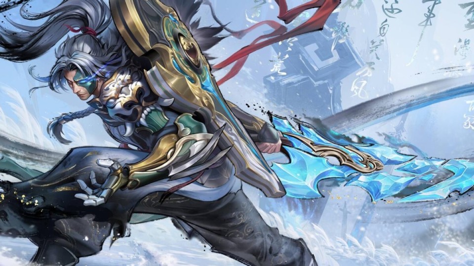 夏侯惇霜北刀特效公布!又一款传说皮天花板诞生,碾压荣耀典藏?