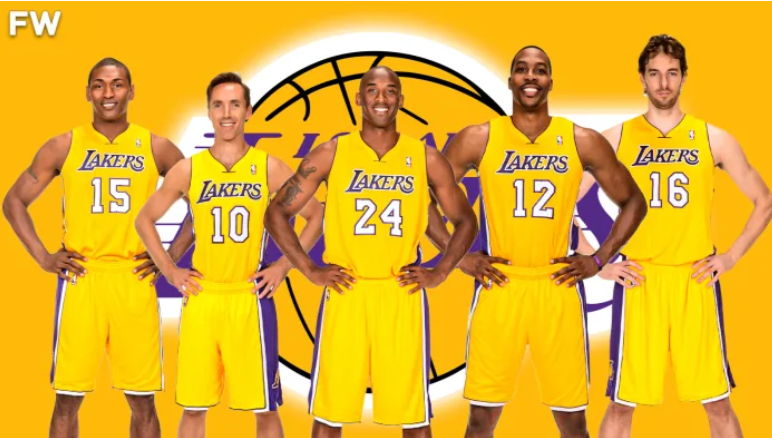 nba最令人失望的10支超级球队:太阳火箭1次,篮网2次,湖人3次