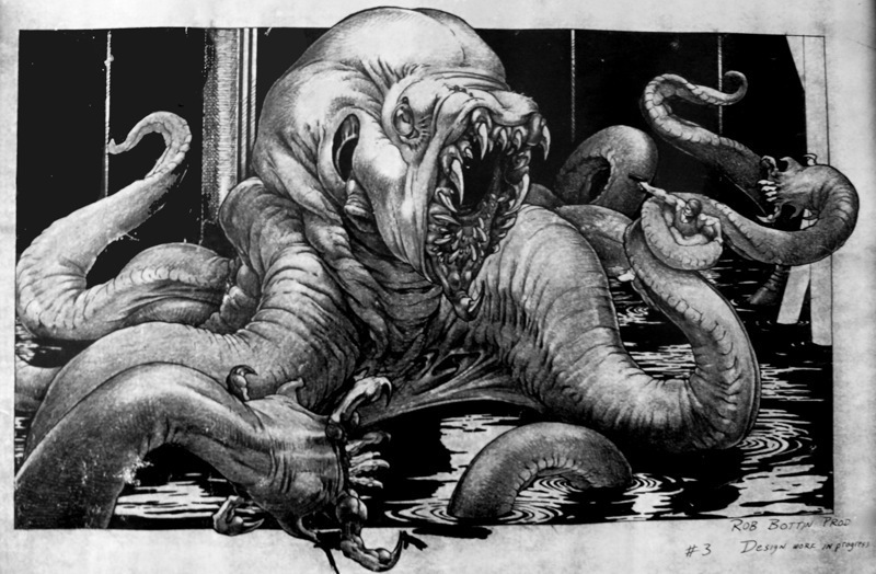 比如,1989年的《异形魔怪》,那条从地底钻出的不明食人生物,在特征上