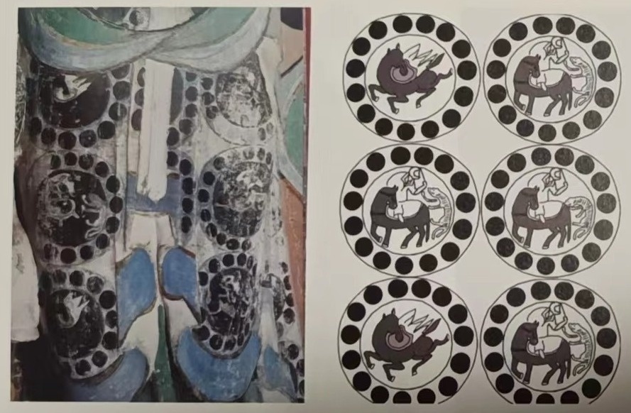 这种联珠纹传遍了欧亚大陆